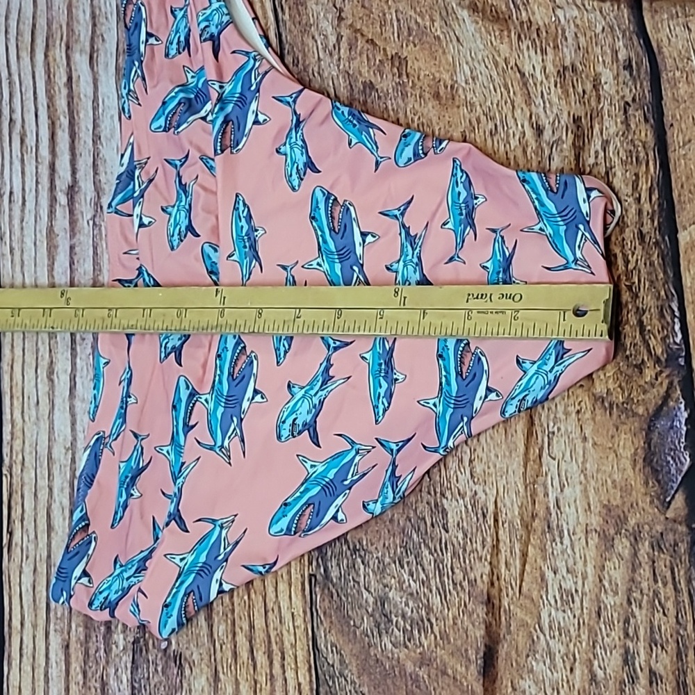 MeUndies Colorful Shark Print Bikini - Picture 12 of 13